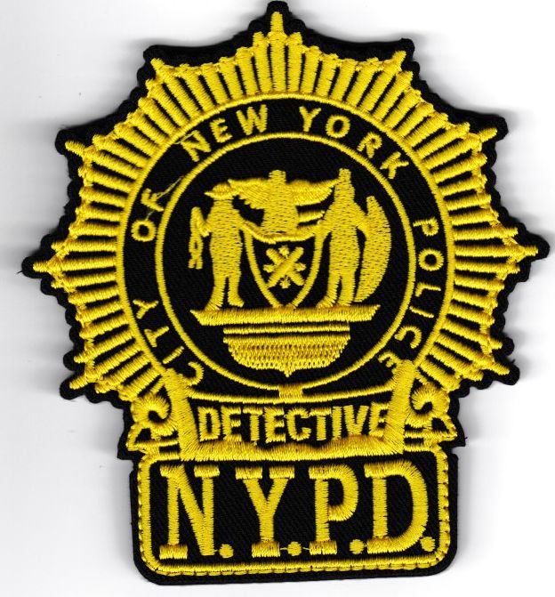 Ecusson police new York cosplay detective NYPD fancorner